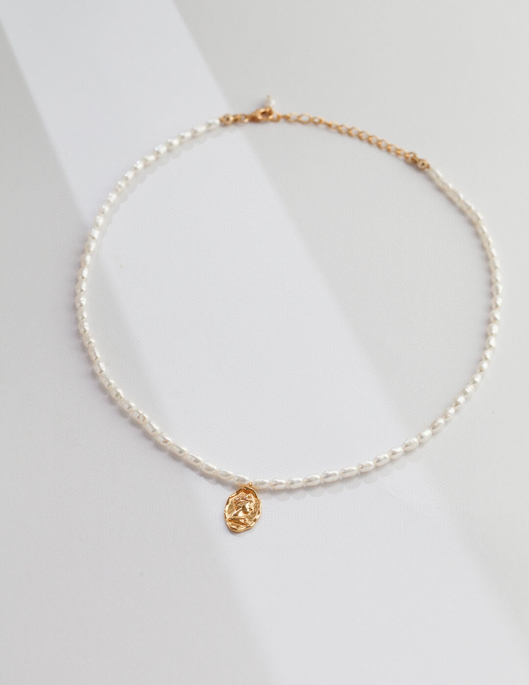 Freshwater Pearl Chain Necklace D0217