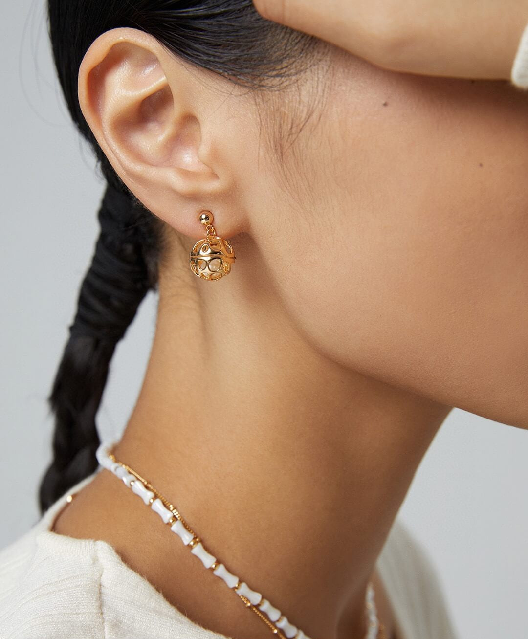 Sterling Silver Fashion Necklace D0364
