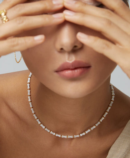 Sterling Silver Fashion Necklace D0364