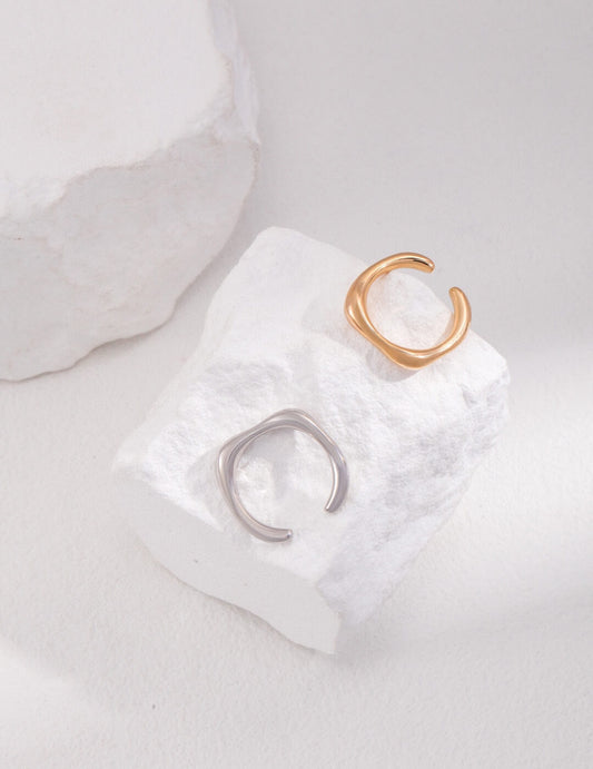 Sterling Silver Dainty Ring J0062