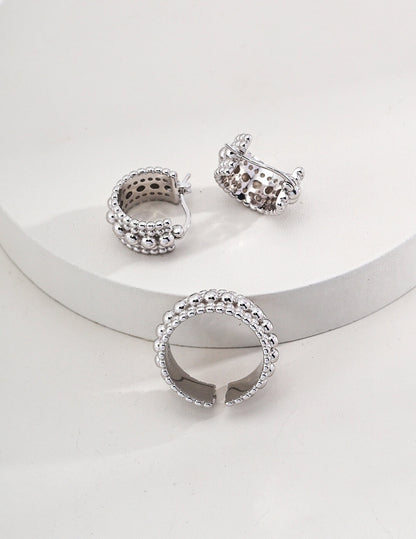 Sterling Silver Ring J0229