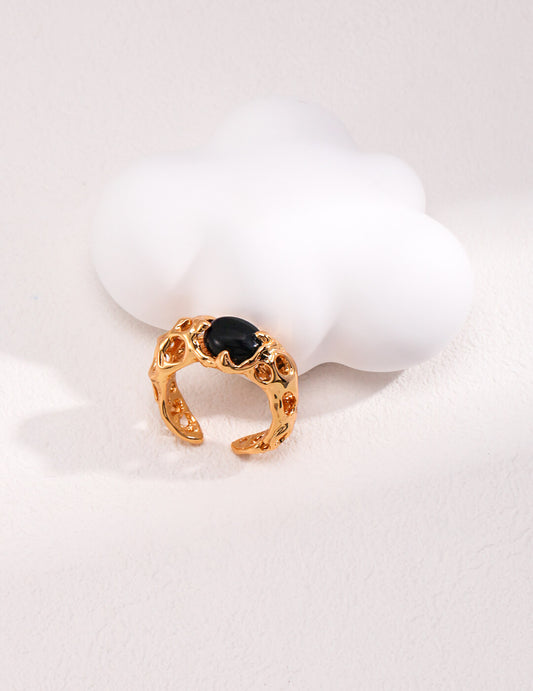 Retro Agate Ring J0242
