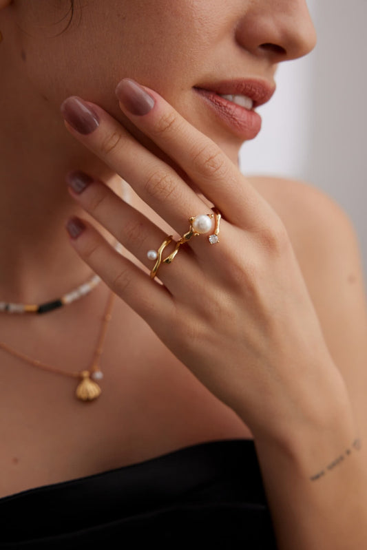 Pearl Ring J0226
